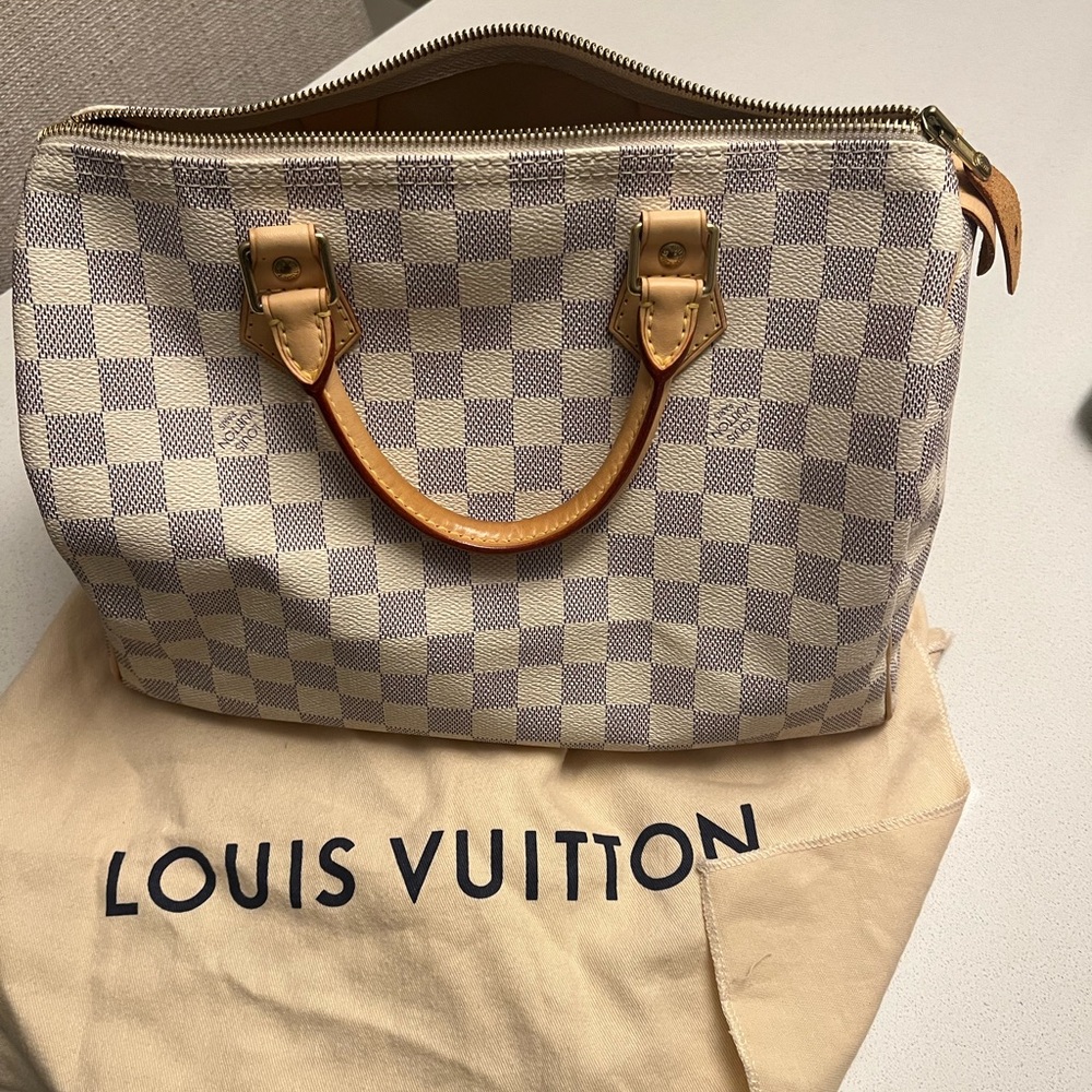Louis Vuitton speedy 30 Damier azur